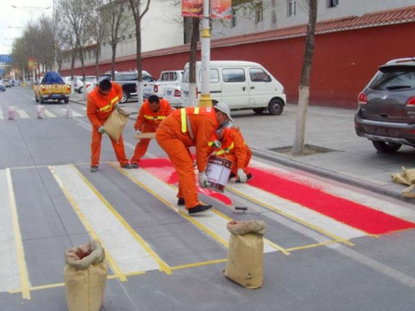 嵊州道路划线服务